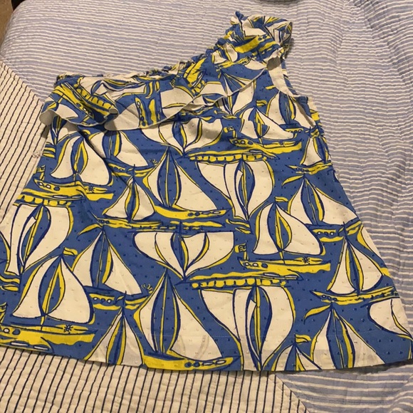 Host pick 🎉 Lilly Pulitzer Janine Top in Docksider - Picture 2 of 3